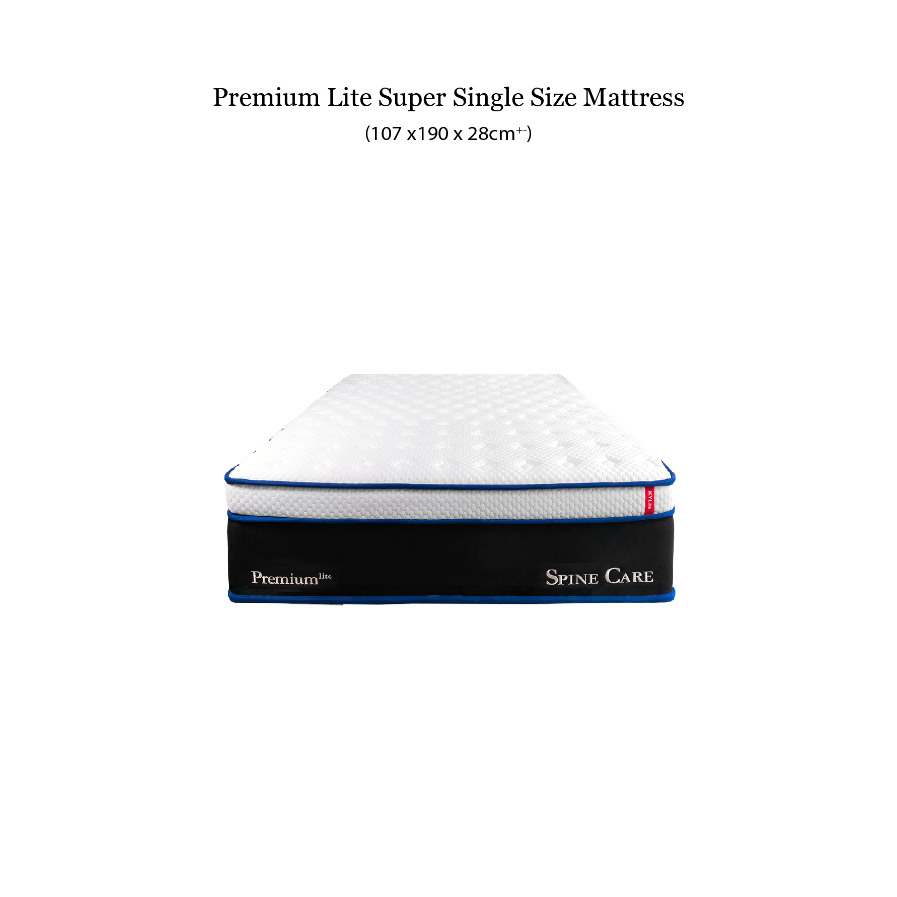Kylin Premium Hybrid Mattress - Titanium Pocket Spring Supportive Mattress